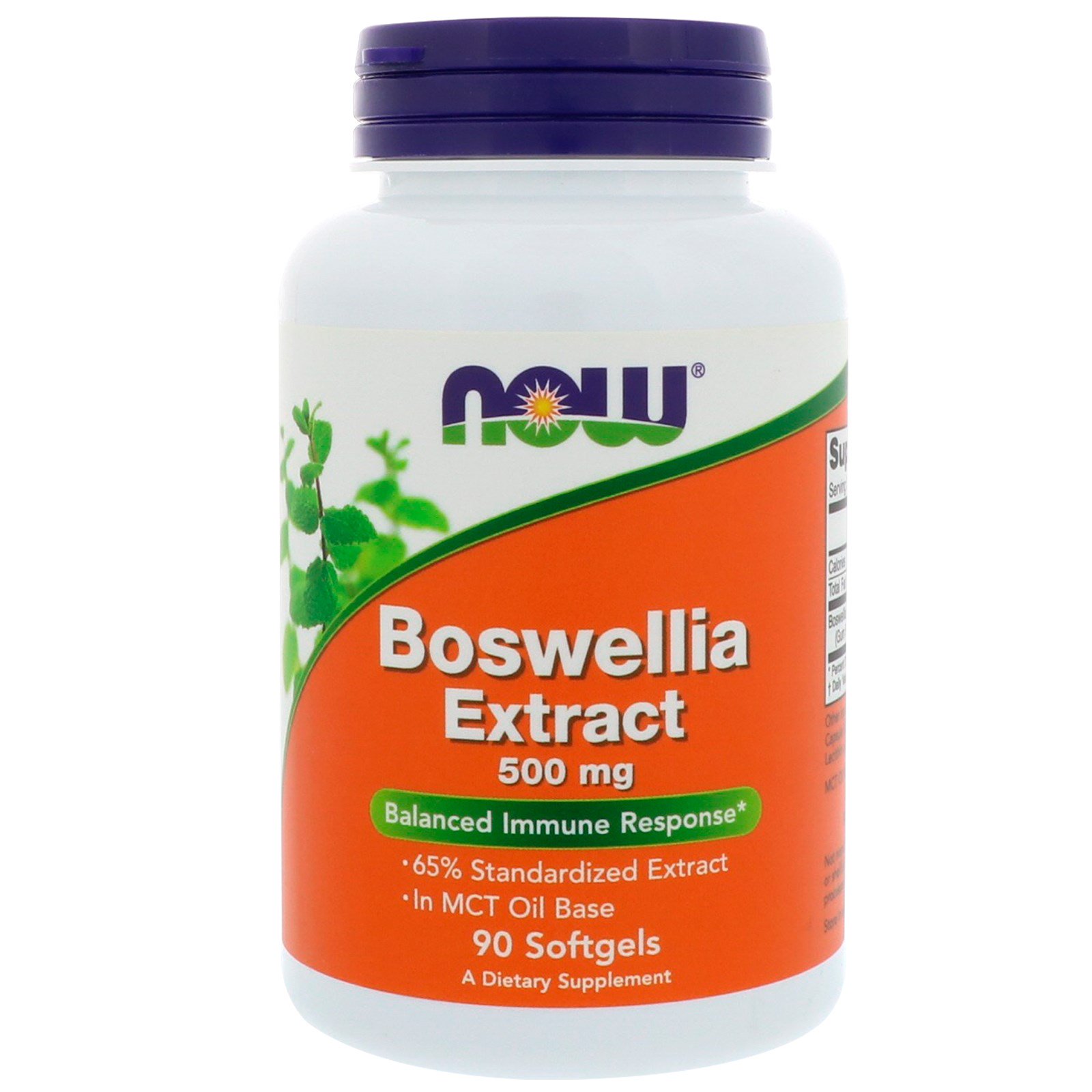 Now Boswellia Extract 500mg 90 Softgels